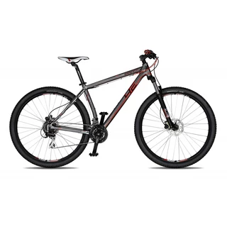 Horský bicykel 4EVER Graffiti 29'' - model 2018 - strieborno-červená