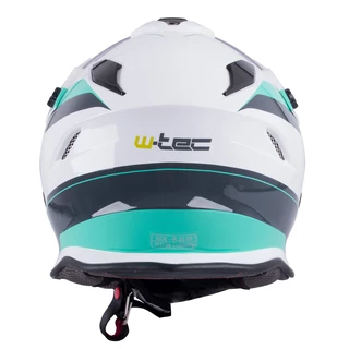 Motorcycle Helmet W-TEC V331 - Black-Blue-Orange