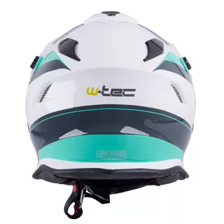 Kask motocyklowy motocrossowy enduro W-TEC V331 z blendą