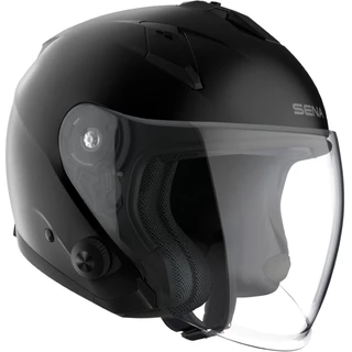 Motorcycle Helmet SENA Econo with Integrated Headset - Matte Black - Matte Black