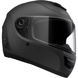 Motorcycle Helmet SENA Momentum EVO with Integrated Headset - Matte Black