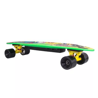 Elektrický longboard WORKER Smuthrider - žluto-zelená