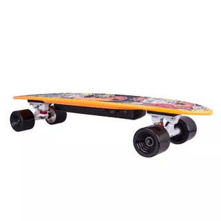 Elektrický longboard WORKER Smuthrider - žluto-zelená