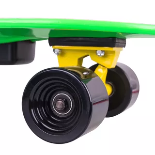 Elektrický longboard WORKER Smuthrider - žluto-zelená