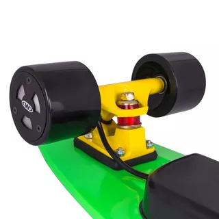 Elektrický longboard WORKER Smuthrider - žluto-zelená