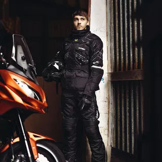 Moto Jacket W-TEC Astar (M/4197) - črna