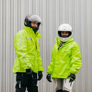 Motoros esőkabát W-TEC Rainy - fluo sárga