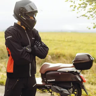 Softshell motoros kabát W-TEC Langon