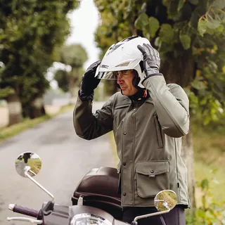 Pánska softshell moto bunda W-TEC Forresta