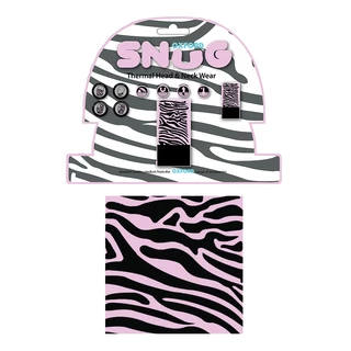 Universal Halswärmer Oxford Snug - Skulls - Pink Zebra