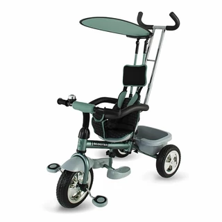 Three-Wheel Stroller/Tricycle with Tow Bar DHS Scooter Plus - Purple - Green