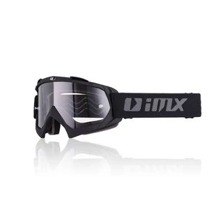 Motocross Goggles iMX Racing Mud - Black - Black Matt