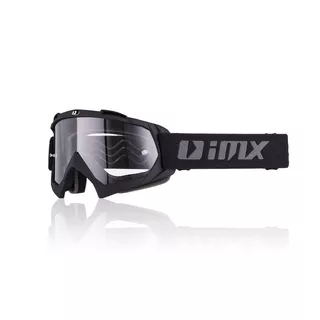 Motokrosové brýle iMX Racing Mud - Orange Matt - Black Matt