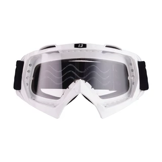 Motokrosové okuliare iMX Racing Mud - White