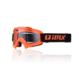 Motocross Goggles iMX Racing Mud - Black - Orange Matte