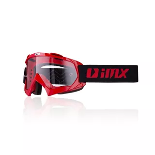 Motokrosové brýle iMX Racing Mud - Orange Matt