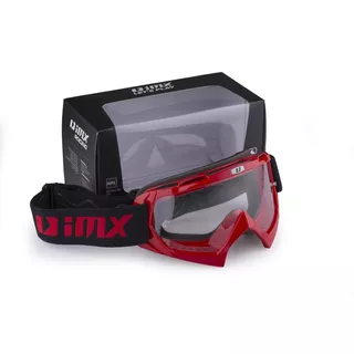 Motokrosové brýle iMX Racing Mud - Orange Matt