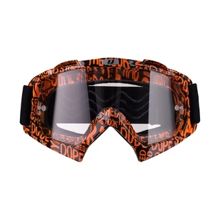 Motokrosové okuliare iMX Mud Graphic - orange-black