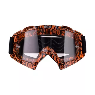 Motokrosové brýle iMX Mud Graphic - Orange-Black