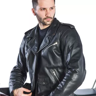 Leather Motorcycle Jacket W-TEC Perfectis