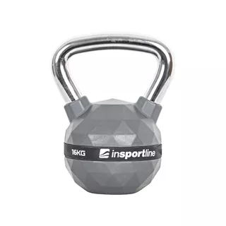 Hantle gumowane inSPORTline Ketlebel PU 2-20 kg