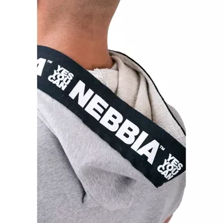 Nebbia Limitless No Limits 175 Herren Rag Top mit Kapuze - Grau