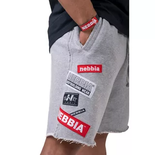 Pánske šortky Nebbia Limitless BOYS shorts 178 - Grey