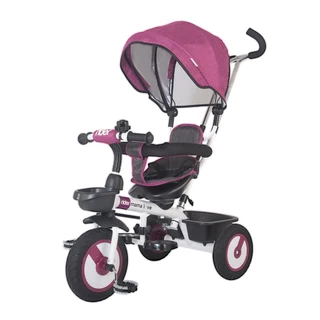 Three-Wheel Stroller/Tricycle with Tow Bar MamaLove Rider - Blue - Purple