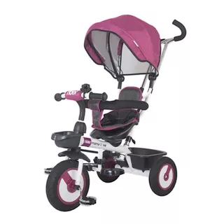 Three-Wheel Stroller/Tricycle with Tow Bar MamaLove Rider - Purple