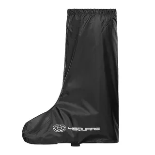 Rain Shoe Covers NOX/4SQUARE Overboots Scold w/o Sole - Black