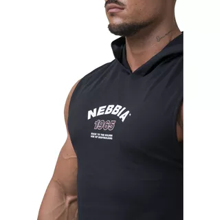 Pánské tílko s kapucí Nebbia Legend-Approved 191 - 2.jakost - Grey