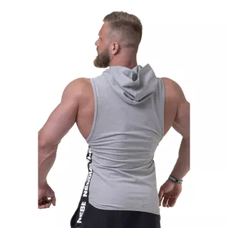 Pánské tílko s kapucí Nebbia Legend-Approved 191 - 2.jakost - Grey