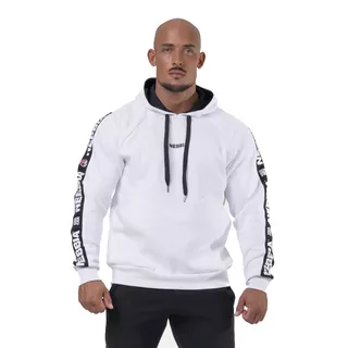 Nebbia Unlock the Champion 194 Herren Kapuzensweatshirt - Weiss