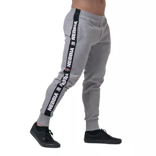 Men’s Sweatpants Nebbia Golden Era 196 - Light Grey - Light Grey