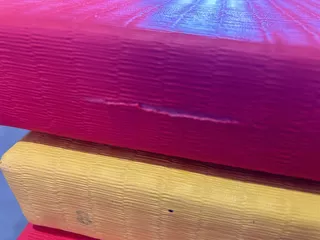Judo Tatami Taishan 200x100x5 cm červená - 2.jakost
