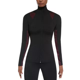 Women’s Sports Shirt BAS BLACK Inspire Blouse - Black-Pink