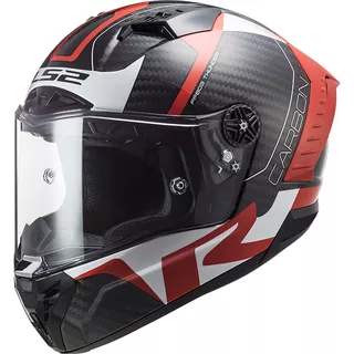 Motorcycle Helmet LS2 FF805 Thunder C Racing 1 - Gloss Red White