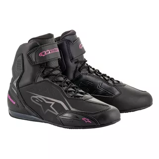 Dámske moto topánky Alpinestars Stella FASTER-3 čierne/fialové