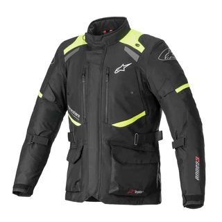 Moto Jacket Alpinestars Andes Drystar černá/žlutá fluo 2022