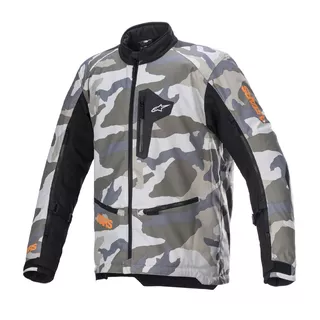 Men's ATV Jacket Alpinestars Venture XT maskáčová/oranžová fluo bunda