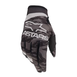 Motokrosové rukavice Alpinestars Radar čierna/šedá 2022