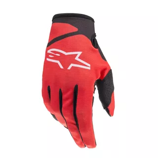 Dirt Bike Glove Alpinestars Radar červená/černá 2022