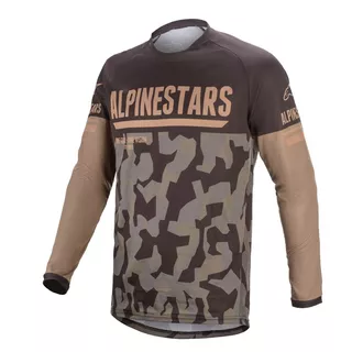 Motorkářské oblečení Alpinestars Venture R písková camo/černá