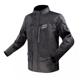 Men’s Motorcycle Jacket LS2 Metropolis EVO Black