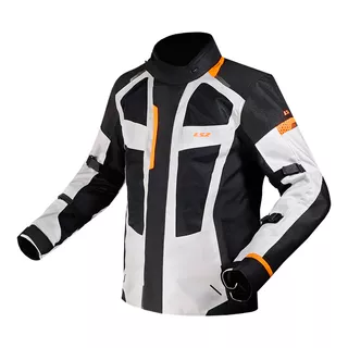 Clothes for Motorcyclists LS2 LS2 Scout Black Grey Orange