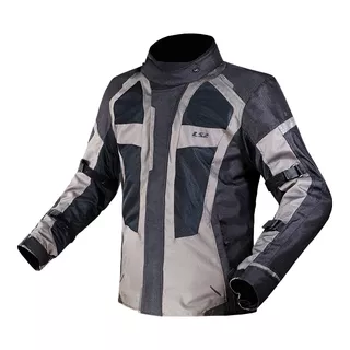 Pánská moto bunda LS2 Scout Black Dark Grey