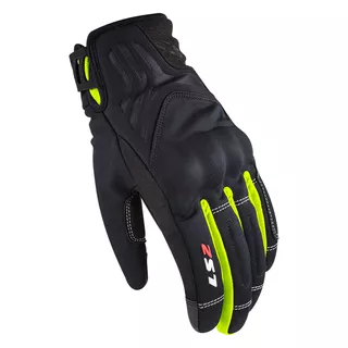 Women’s Motorcycle Gloves LS2 Jet 2 Black H-V Yellow - Black-Fluo Yellow - Black-Fluo Yellow