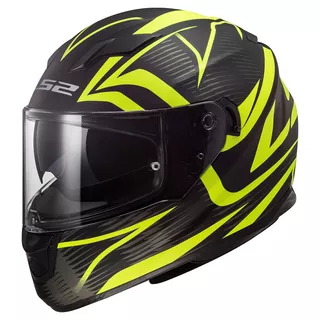 Moto přilba LS2 FF320 Stream Evo Jink Matt Black Yellow