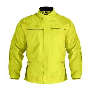 Waterproof Motorcycle Over Jacket Oxford Rain Seal Fluo - Fluorescent Yellow