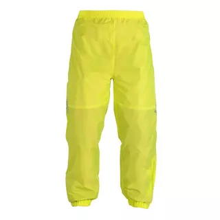 Waterproof Motorcycle Over Pants Oxford Rain Seal Fluo